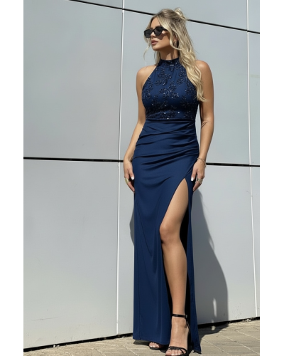 Vestido largo lentejuelas - AINE