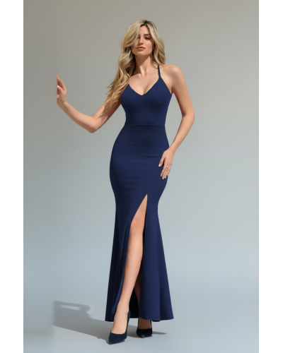 Vestido tiras y volantes espalda - AINE