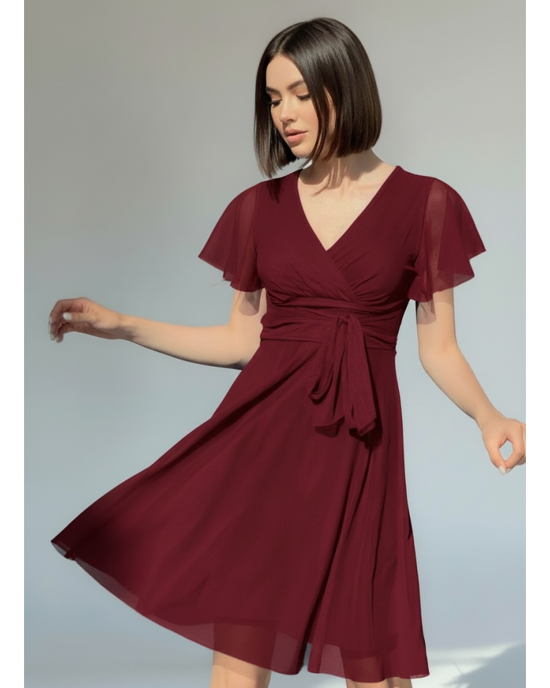 Vestido tul corto - AINE