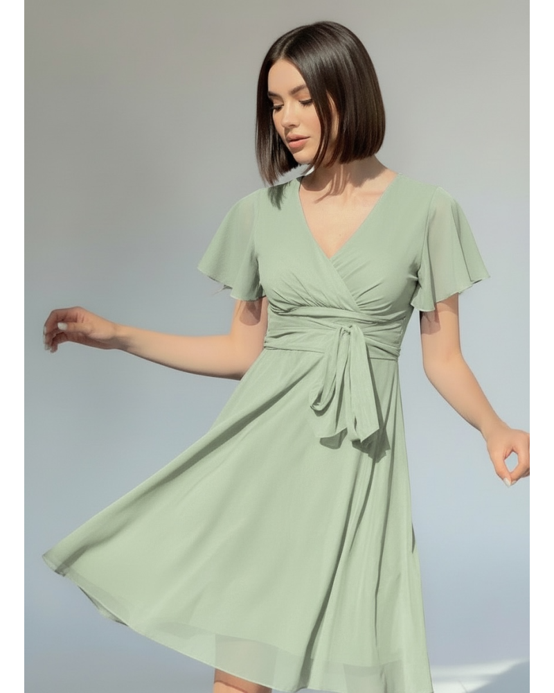 Vestido tul corto - AINE