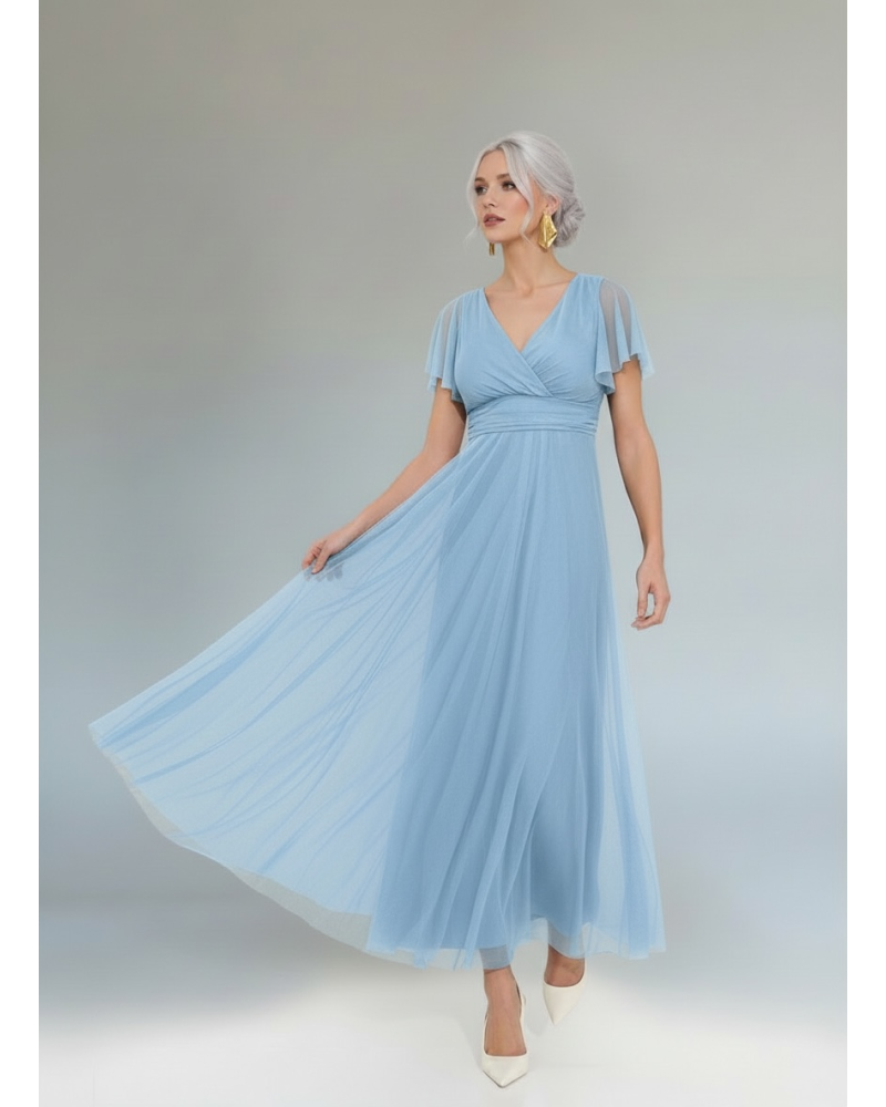 Vestido tul largo - AINE