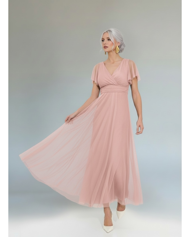 Vestido tul largo - AINE