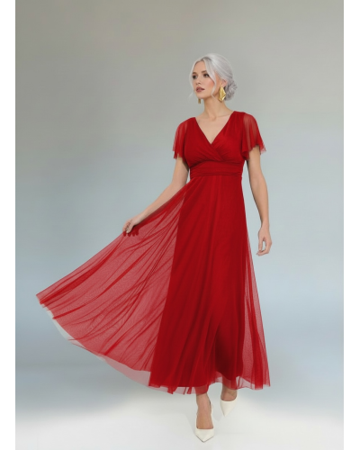 Vestido tul largo - AINE