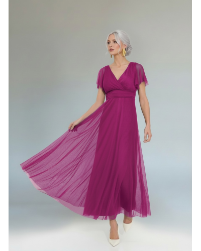 Vestido tul largo - AINE