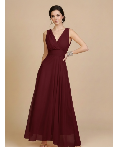 Vestido largo tull tirantes - AINE