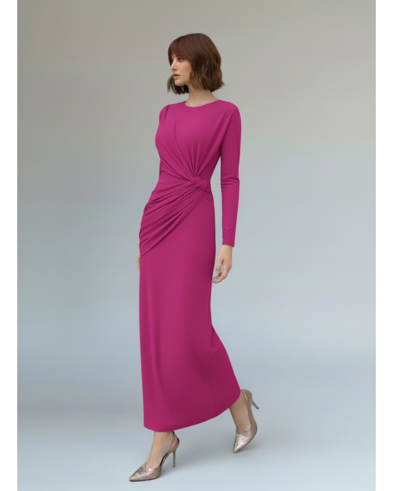 Vestido midi nudo - AINE