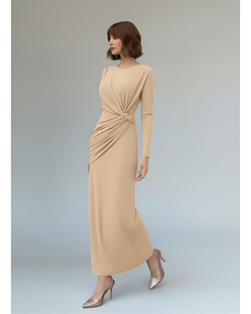 Vestido midi nudo - AINE