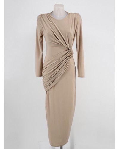Vestido midi nudo - AINE