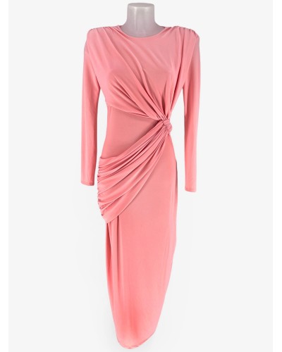 Vestido midi nudo - AINE