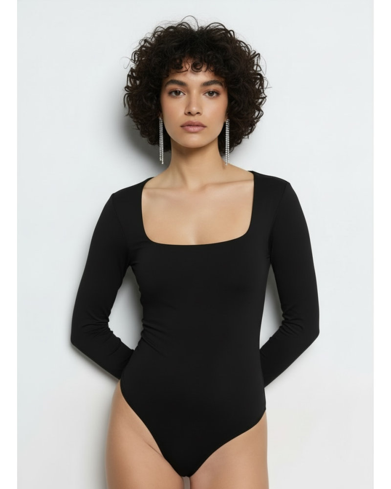 Body poliamida escote cuadrado - AINE