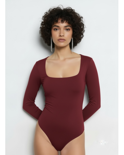 Body poliamida escote cuadrado - AINE