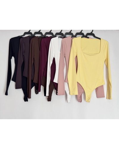 Body poliamida escote cuadrado - AINE