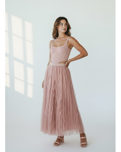 Falda tull arrugada - AINE