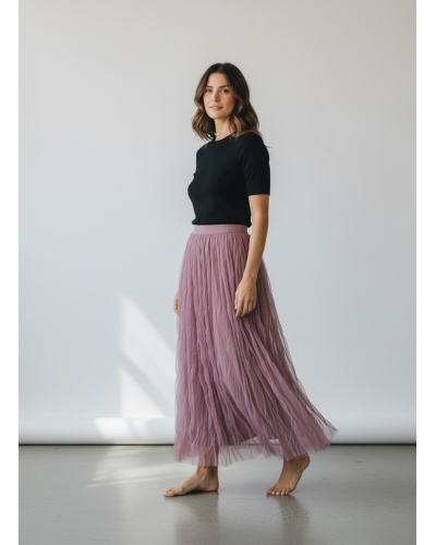 Falda tull arrugada - AINE