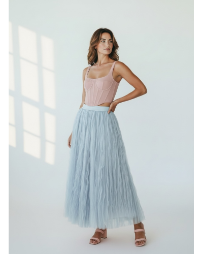 Falda tull arrugada - AINE