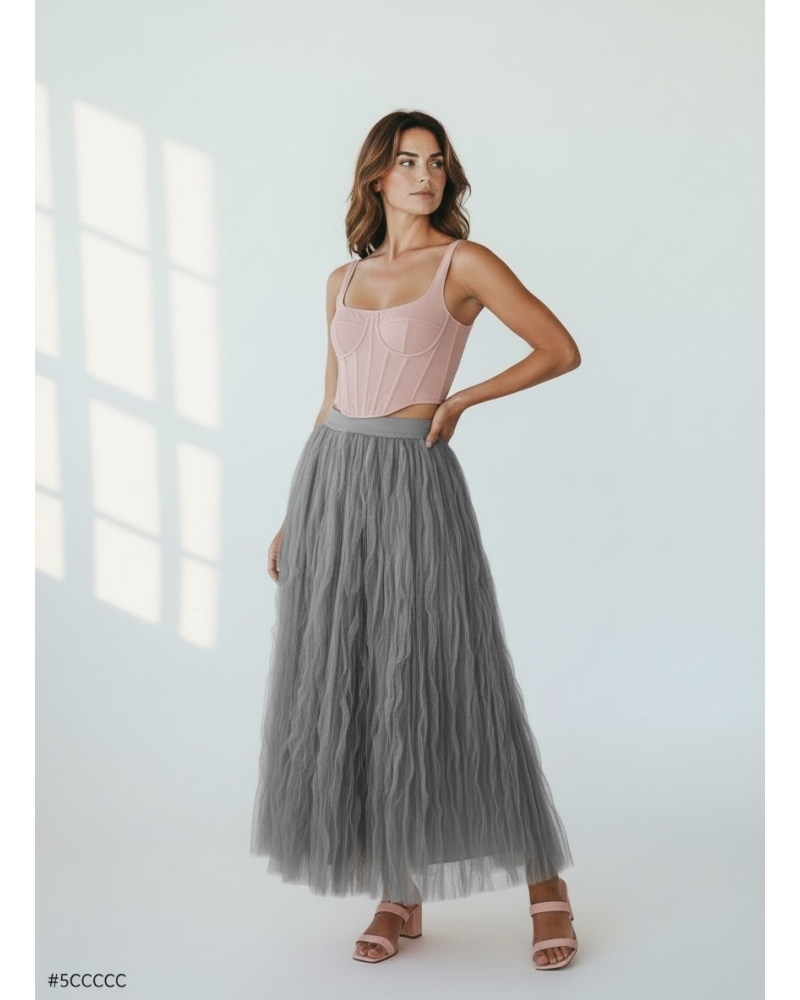 Falda tull arrugada - AINE