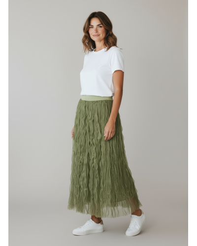 Falda tull arrugada - AINE