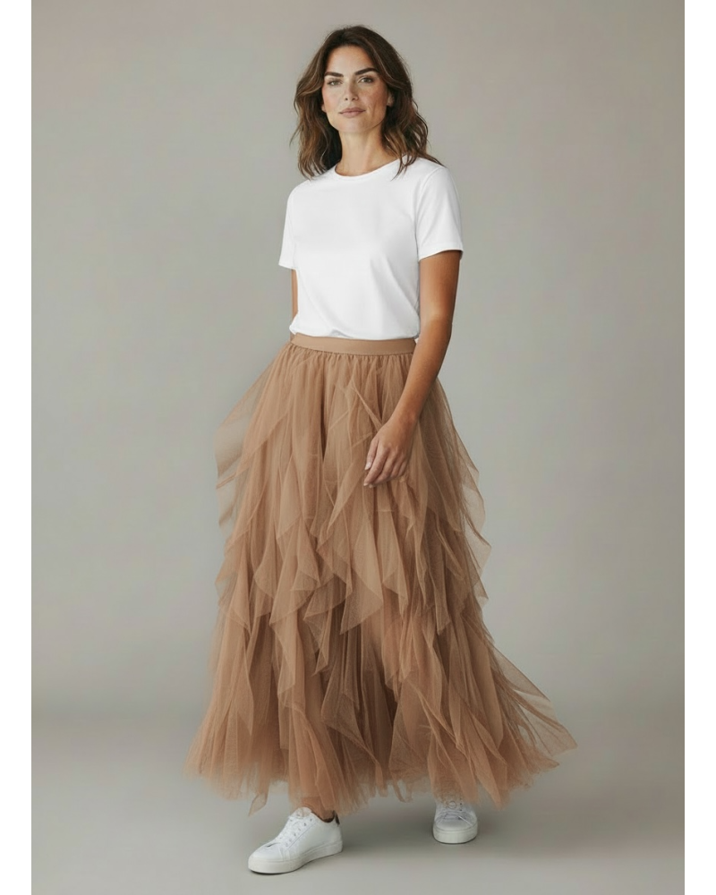 Falda tull tiras - AINE