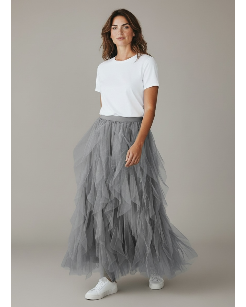 Falda tull tiras - AINE