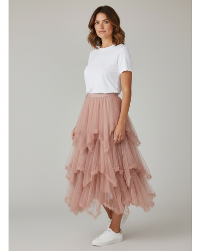 Falda tull capas picos - AINE