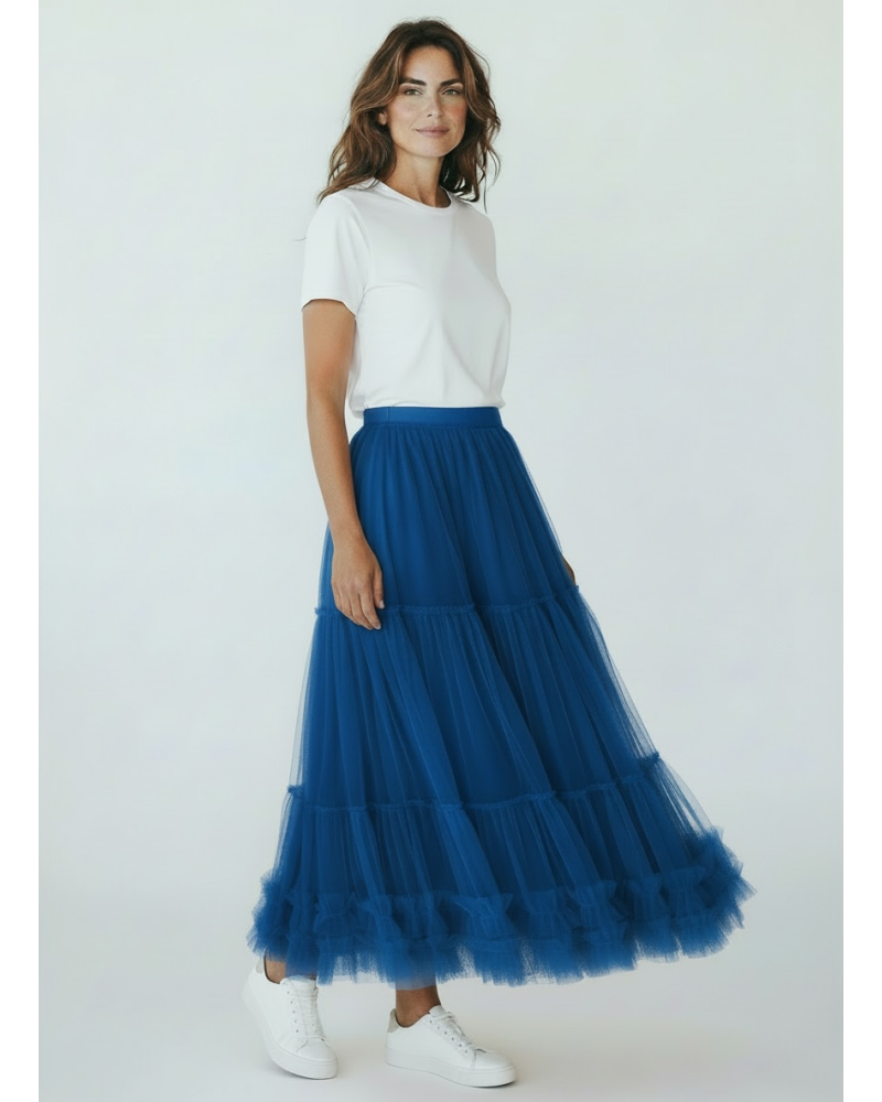 Falda bajo volantes - AINE