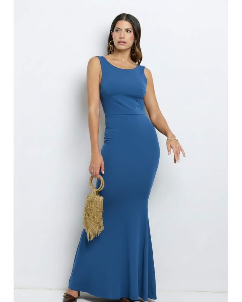 Vestido volante espalda - AINE