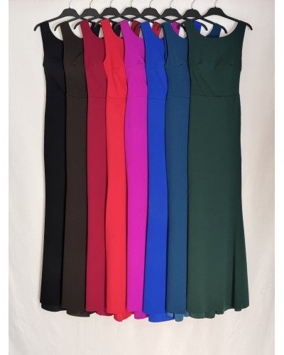 Vestido volante espalda - AINE